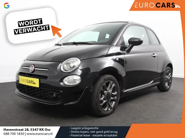 Fiat 500 C 1.0 Hybrid Star Airco Cruise control Navigatie Parkeersensor achter Radio Apple Carplay/...