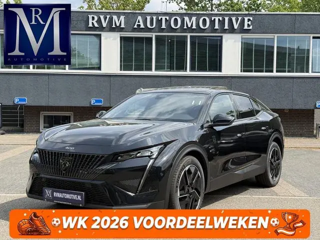 Peugeot e-408 GT 58 kWh VAN: 42.900,- VOOR: 37.877,- UW WKVOORDEEL: 5.023,- | NIEUWE AUTO 13KM!| FUL...
