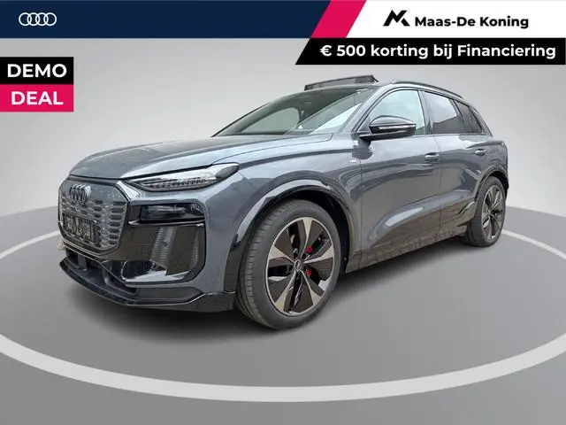 Audi Q6 e-tron S edition 83 kWh 252pk · Panoramadak · Inklap. Trekhaak · Luchtvering · 360 Camera ·...