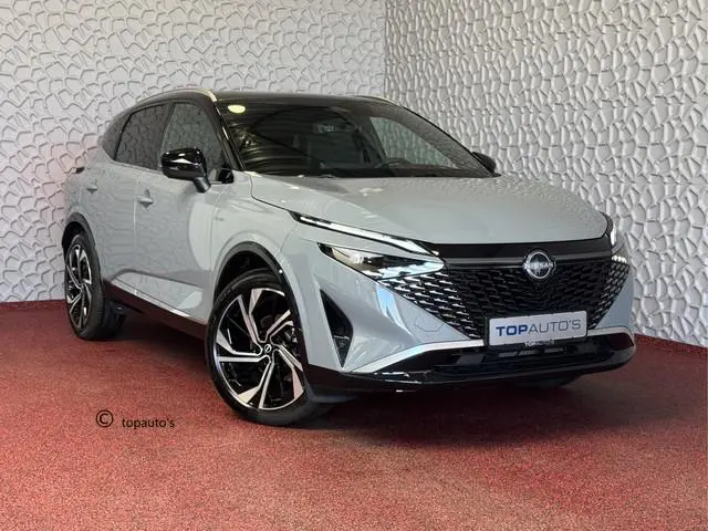 Nissan Qashqai 1.3 MHEV 160PK TEKNA PLUS BOSE 2-TONE 20''LMV  LEER ALCANTARA PANO MASSAGE BOSE STOEL...