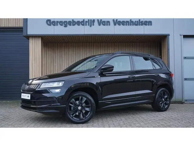 Skoda Karoq 1.5 TSI 150pk Sportline Business Virtual Navi A-Camera Sfeerverlichting Adaptive Cruise...
