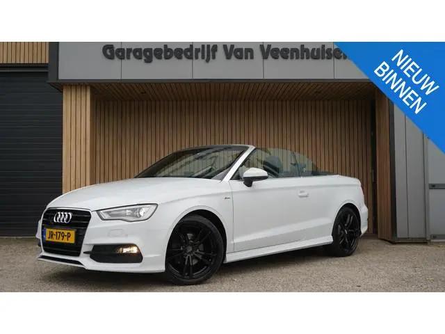Audi A3 Cabriolet 1.4 TFSI 150pk S-Tronic 2x S-Line Leder Nekverwarming Xenon 18inch LM *NL auto* 94...