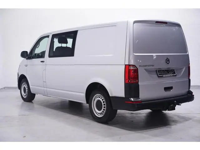 Volkswagen Transporter 2.0 TDI 150 pk L2 Dubbel Cabine Airco, Navi Cruise Control, Trekhaak, 5-Zits