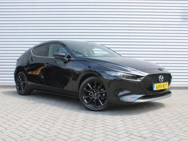 Mazda 3 2.0 e-SkyActiv-X M Hybrid 6MT 186PK Exclusive-line | Leder | Heads-Up Display | Keyless | Bo...