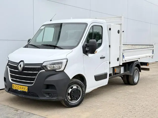 Renault Master 2.3 DCI 130PK L3H1 Kipper Dubbellucht Trekhaak 3.5t Airco Cruise Control Tipper Benne