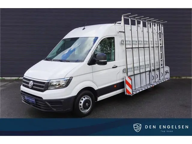 Volkswagen Crafter Dubbellucht 3500kg L3H3 L2H2 Glasresteel Apple Carplay Camera Tacho 3-zits