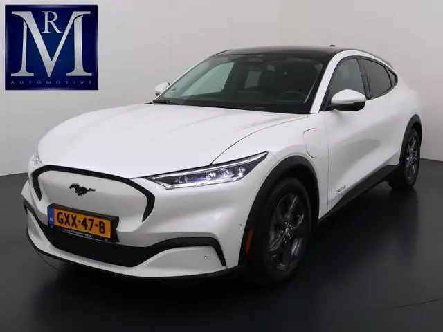 Ford Mustang Mach-E Extended RWD 98 kWh 94% SOH | DEALER ONDERHOUDEN | LEDER | ELEKTRISCHE ACHTERKLE...