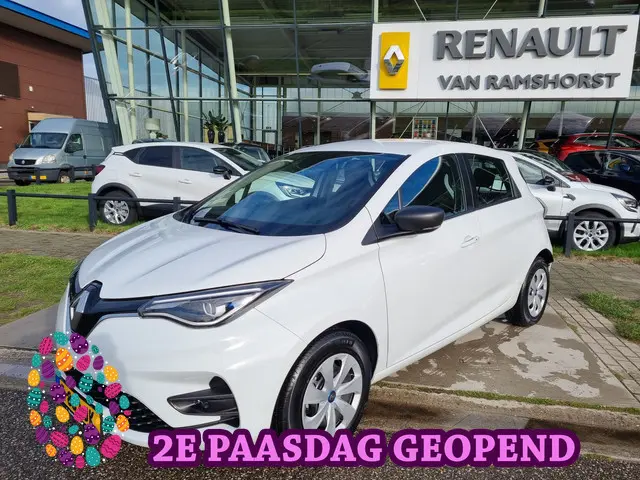 Renault ZOE E-TECH ELECTRIC R110 Life 41 kWh (AccuHuur) Cruise / Easy link Navi / Airco / Elek ramen...