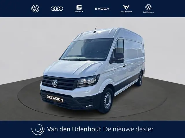 Volkswagen Crafter L3H3 2.0 TDI 140pk 3.5T Highline / Geveerde stoel / Camera / Trekhaak / App Conne...