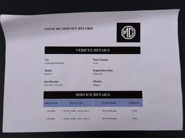 MG MG4 EV
