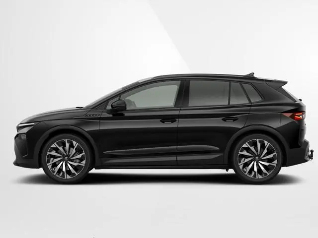 Škoda Elroq Sportline Elektromotor 210 kW / 286 PK SUV 21'' velgen | trekhaak wegklapbaar | 3.000,-...