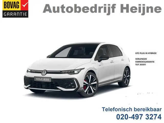 Volkswagen Golf GTE 1.5 eHybrid 272 PK HYBRID GTE-SPORT LEDER/LED-MATRIX/HEAD-UP!/18-INCH