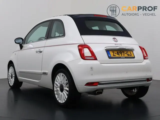 Fiat 500 1.2 Dolcevita Navigatie | Cruise Control | Climate Controle | Leder | Cabriolet