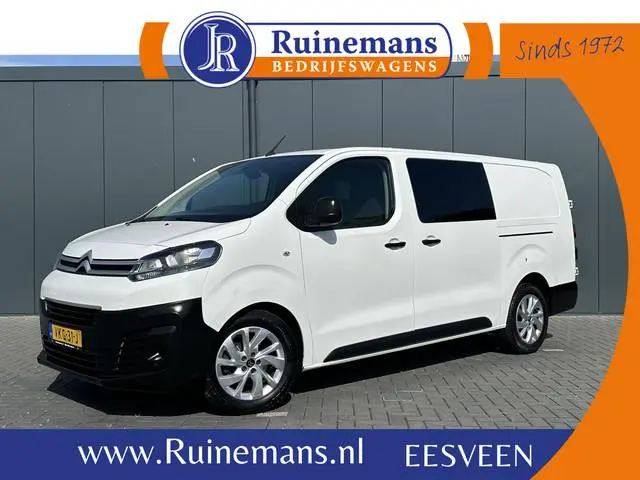 Citroën Jumpy 2.0 BlueHDI 180 PK / AUTOMAAT / L3H1 / DUBBEL CABINE / 2x SCHUIFDEUR / TREKHAAK / CAME...