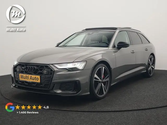 Audi A6 Avant 55 TFSI e Quattro Facelift S Line Competition PHEV 367pk | Trekhaak Af Fabriek | Panod...