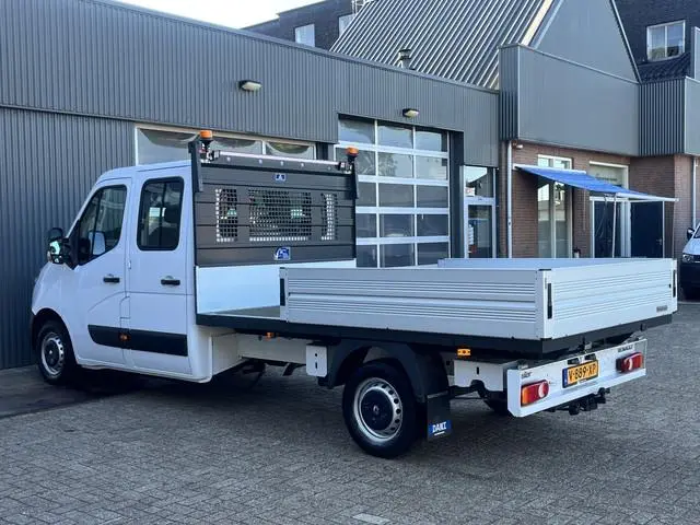 Renault Master T35 2.3 dCi L3 DC Airco Cruise controle Trekhaak 2500kg trekgewicht Pick-up Openlaadb...