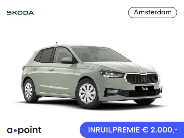 Skoda Fabia Selection 1.0 TSI 95 pk 5 vesn. Hand | Getint glas achter