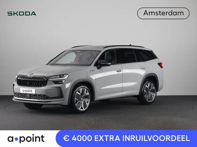 Skoda Kodiaq 1.5 TSI PHEV Sportline Business | Panoramadak | Trekhaak | 360 camera | Adaptief onders...