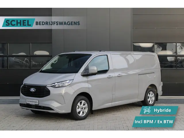 Ford Transit Custom 320 2.5 PHEV L2H1 Limited 232pk - 2x Schuifdeur - Trekhaak - Stoel/Stuurverwarmi...