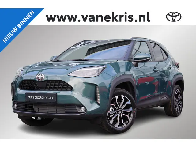 Toyota Yaris Cross 1.5 Hybrid 115 Dynamic, Comfort pack, BSM, Parkeersensoren, Stoel en stuurverwarm...