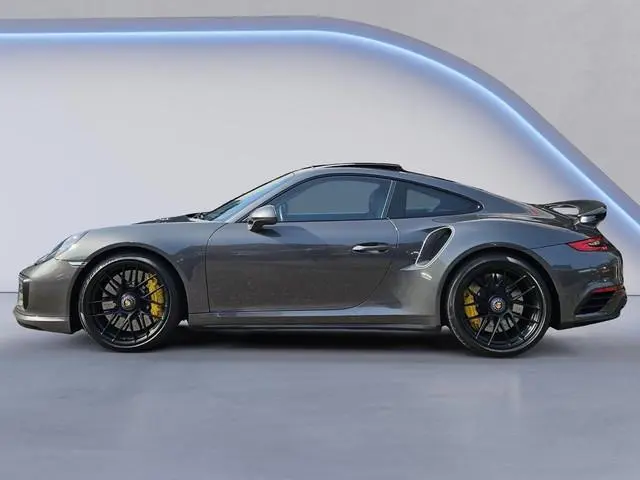 Porsche 911 3.8 Turbo S /Keramische remmen/Burmester/Apple Carplay/Adapt. Cruise Contr./PASM/Stoelve...