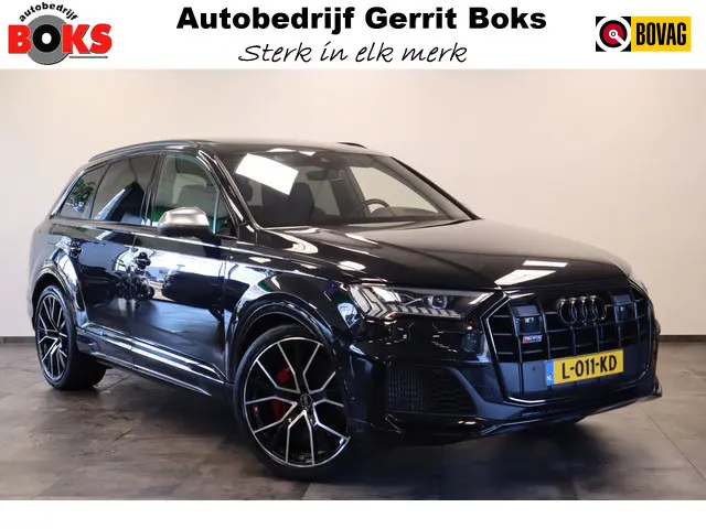 Audi Q7 4.0 TFSI SQ7 quattro ACC B&O Trekhaak 507PK Luchtvering 4 wiel besturing ! 2e Paasdag geopen...