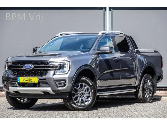 Ford Ranger Wildtrak 3.0 V6 240Pk Aut. | Double Cab | 2-persoons | 3.500Kg trekgewicht | Grijs kente...