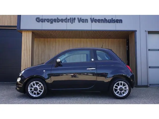 Fiat 500 0.9 TwinAir 80pk Turbo Mirror Airco Cruise Control 15inch LM *Chrome pack* 47123km! NL auto