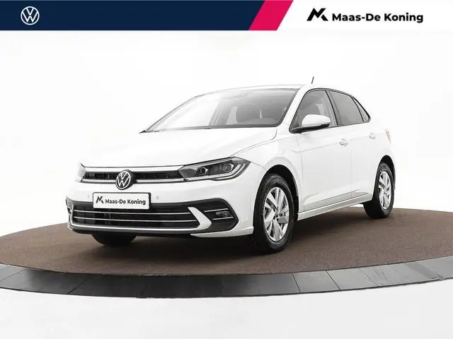 Volkswagen Polo 1.0 TSI 95pk DSG Style · Panoramadak · Matrix LED · Stoelverwarming · ACC · Sfeerver...