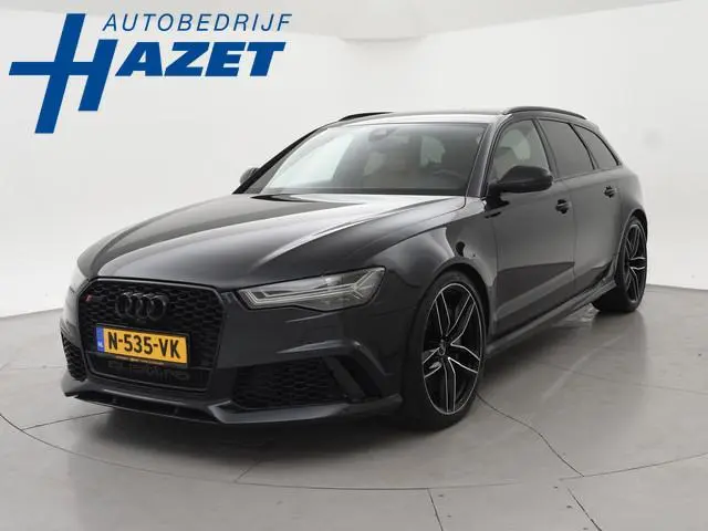 Audi A6 RS6 4.0 TFSI V8 605 PK PERFORMANCE | KERAMISCH | B&O | AUDI EXCLUSIVE LEDER | CARBON | 21 IN...