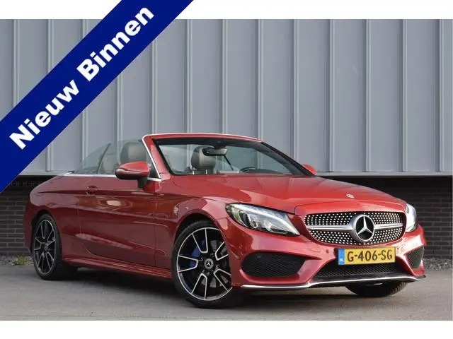 Mercedes-Benz C-klasse Cabrio 250 AMG Line Premium Plus | Nekverwarming | Camera | Stoelverwarming