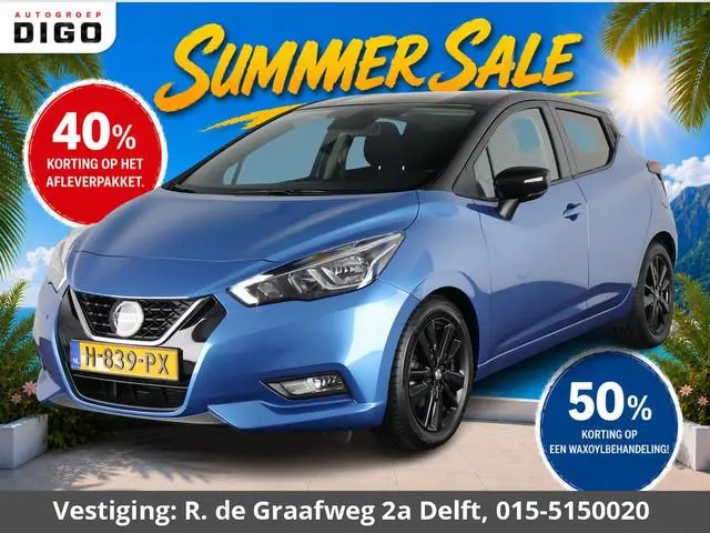 Nissan Micra 1.0 IG-T N-Connecta Two-Tone Automaat | Navigatie | Camera | Airco | Cruise Control |