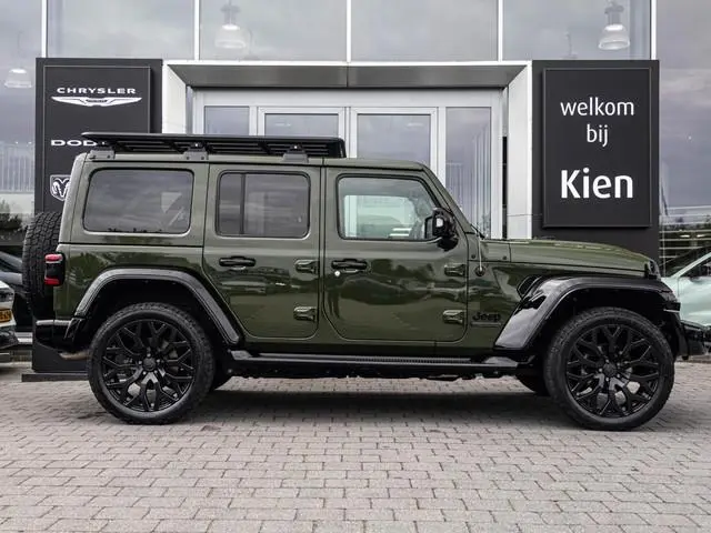 Jeep Wrangler Unlimited 4xe 380 Brute  | To Tone | All season | ACC | Groot navi | Roofrack |