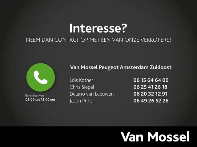 Peugeot 208 Allure Hybrid 110 e-DCS8 | 21% BTW Korting | Camera | Cruise Control | Navigatie | Apple...