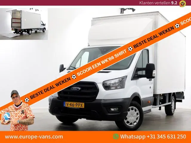 Ford Transit 350 2.0 TDCI 130pk RWD Trend Bakwagen met laadklep 02-2024