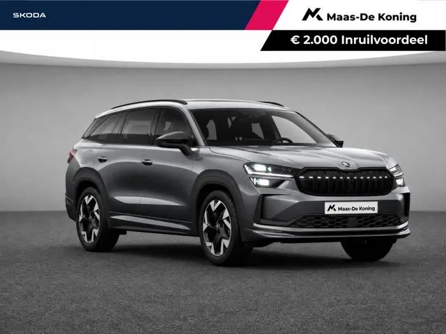 Škoda Kodiaq Sportline Limited PHEV 204 PK SUV | Panorama dak | Trekhaak uitklapbaar | 2.000,- inrui...