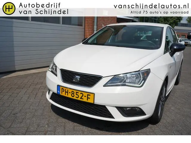 SEAT Ibiza 1.0 ECOTSI 96PK STYLE CONNECT ORIGINEEL NEDERLANDS 16INCH LMV XENON-LED ANDROID-APPLECARP...