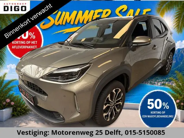 Toyota Yaris Cross 1.5 HYBRIDE DYNAMIC LUXERY GARANTIE TOT 2035 DODE HOEK. PDC VOOR & ACHTER . STOEL...