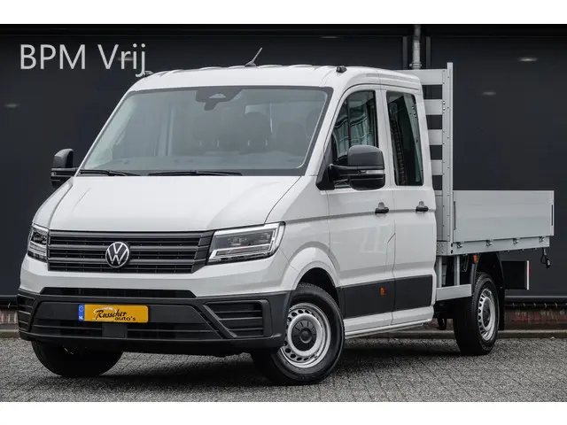 Volkswagen Crafter Bakauto | 2.0Tdi 163Pk | L3 | Dubbele cabine | 7-Persoons | 35 | 3.500Kg trekgwic...