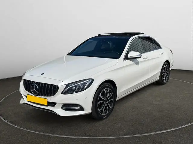 Mercedes-Benz C-klasse 350 e 279pk AMG Edition Aut- Panoramadak, Burmester Audio, Trekhaak, Elek Led...