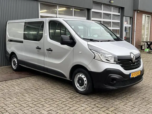 Renault Trafic 1.6 dCi T29 L2H1 DC Marge Btw /Bpm vrij Airco Cruise controle Navigatie Dubbele cabin...