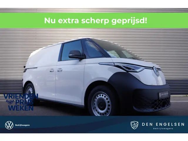 ID. Buzz Cargo 170 pk, Economy Business, Achteruitrijcamera, Bijrijdersbank, Trekhaak, Achterdeuren...
