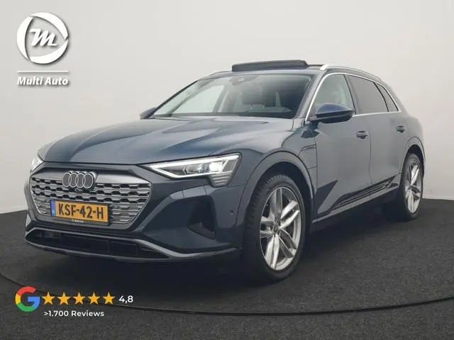 Audi Q8 e-tron 55 quattro Advanced Edition 115 kWh 408pk Dealer O.H | Panodak | Head Up | 360 Camera...