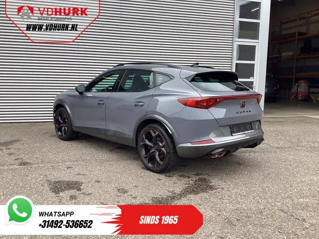 CUPRA Formentor 1.4 e-Hybrid 245 pk VZ Performance Standkachel/ Stoelverw./ Elek.klep/ Memory/ Adapt...