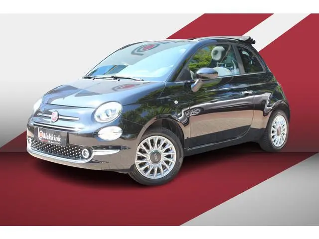 Fiat 500 C 1.0 Hybrid Dolcevita Cabrio,Vouwdak,Airco