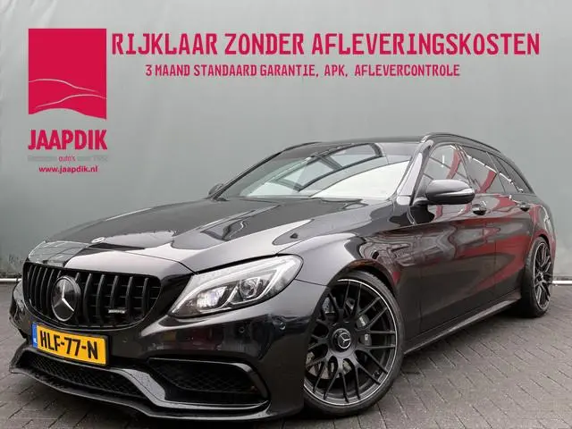 Mercedes-Benz C-klasse 63-AMG Estate BWJ 2017 476 PK AUTOMAAT | FULL LED | STOELVERW. | LEDER | ADAP...