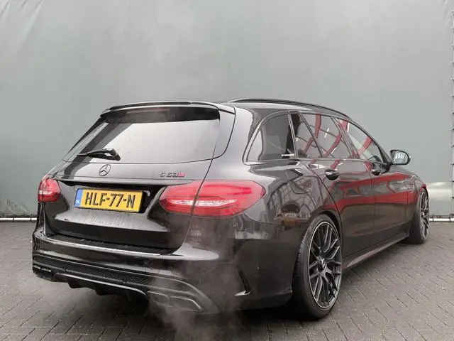 Mercedes-Benz C-klasse 63-AMG Estate BWJ 2017 476 PK AUTOMAAT | FULL LED | STOELVERW. | LEDER | ADAP...