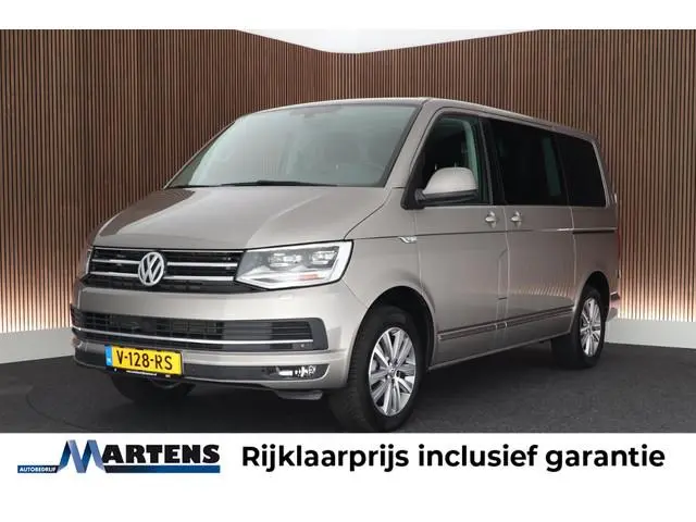Volkswagen Transporter 2.0 TDI 204pk DSG L1H1 Caravelle Marge! Trekhaak Leder Navigatie Led Koplampe...