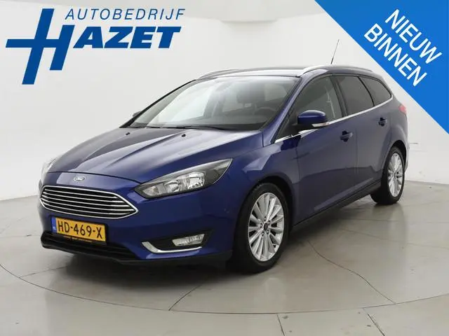 FORD FOCUS WAGON 1.5 ECOBOOST 150PK AUT. TITANIUM ED. | CAMERA | STOELVERW. | VOORRUITVERW. | NAVI |...