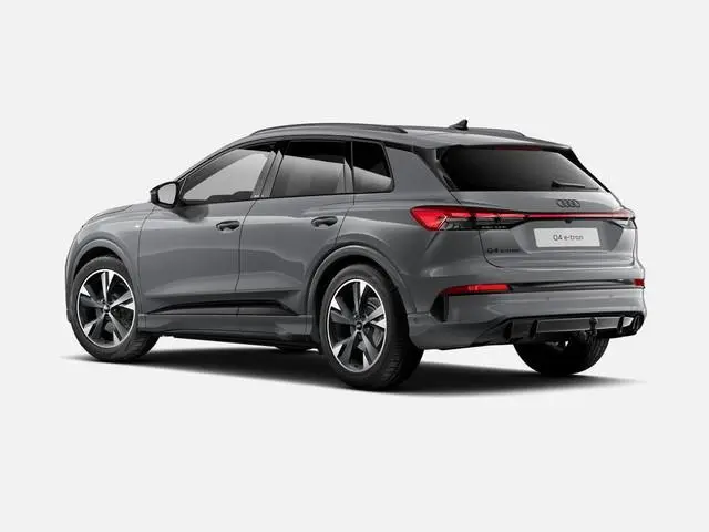 Audi Q4 e-tron S edition performance 82 kWh · Tech plus ·  Trekhaak elek. wegklapbaar · Lendensteune...